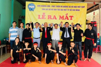 VIỆN VÕ HỌC VIỆT NAM CÔNG NHẬN CÂU LẠC BỘ VÕ DÂN TỘC ĐẠI VIỆT PHƯỜNG HÒA LỢI, TP.HCM